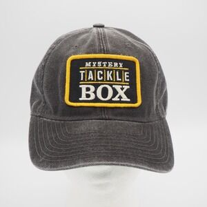 Legacy 92 Mystery Tackle Box Hat Distressed Fishing Cap Patch Dad Cap